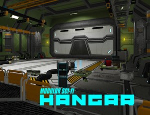 Modular Sci-fi Hangar